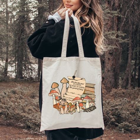 cottagecore tote bags